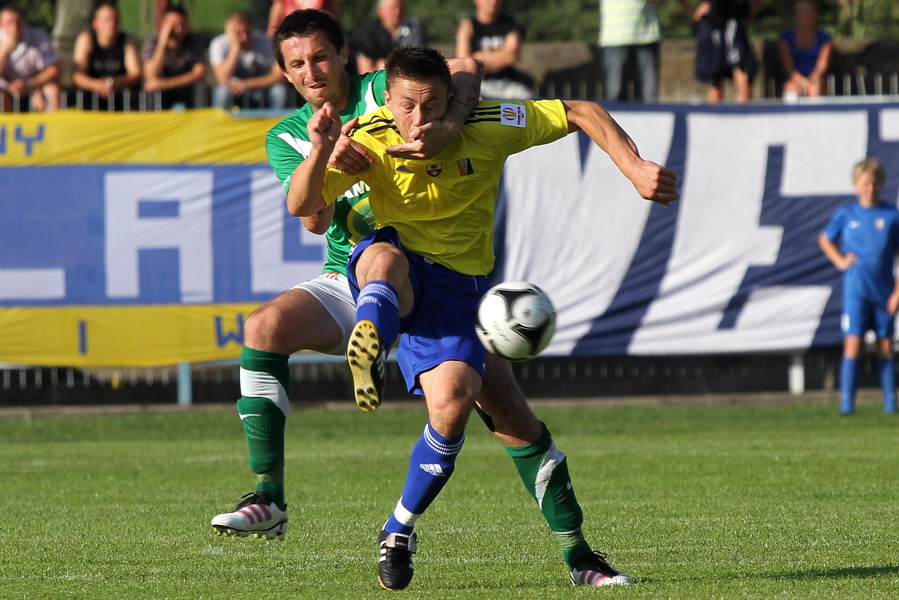 Mecz I rundy Pucharu Polski: Olimpia Elbląg - Warta Poznań 1-1 k. 4-3, fot. 4