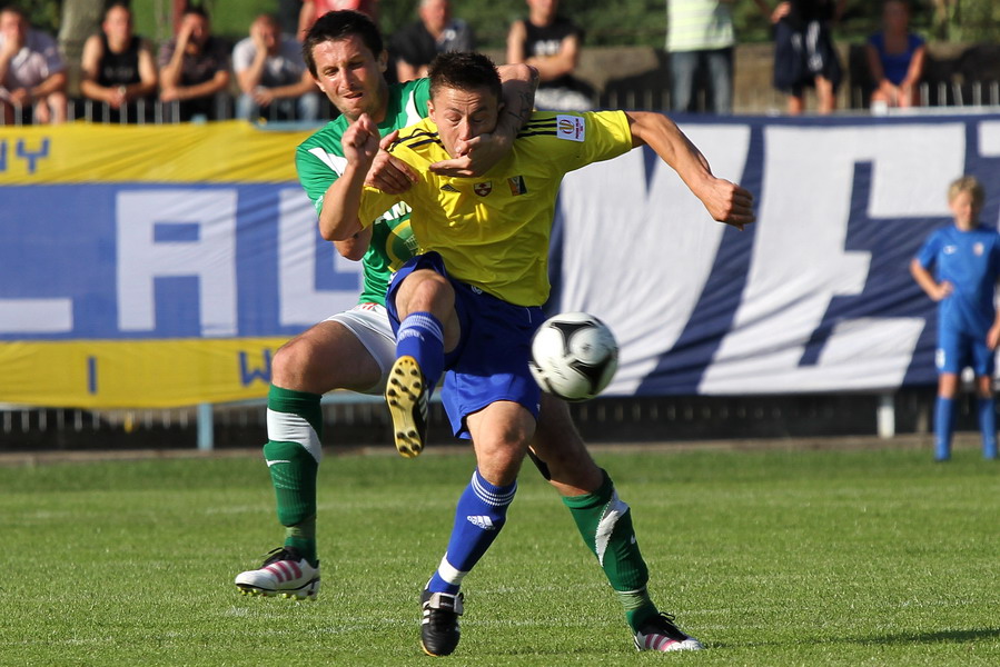 Mecz I rundy Pucharu Polski: Olimpia Elblg - Warta Pozna 1-1 k. 4-3, fot. 4