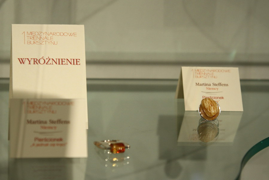 Wernisaż wystawy rzemiosła artystycznego z bursztynu w ramach I Międzynarodowego Triennale Bursztynu we Fromborku, fot. 19