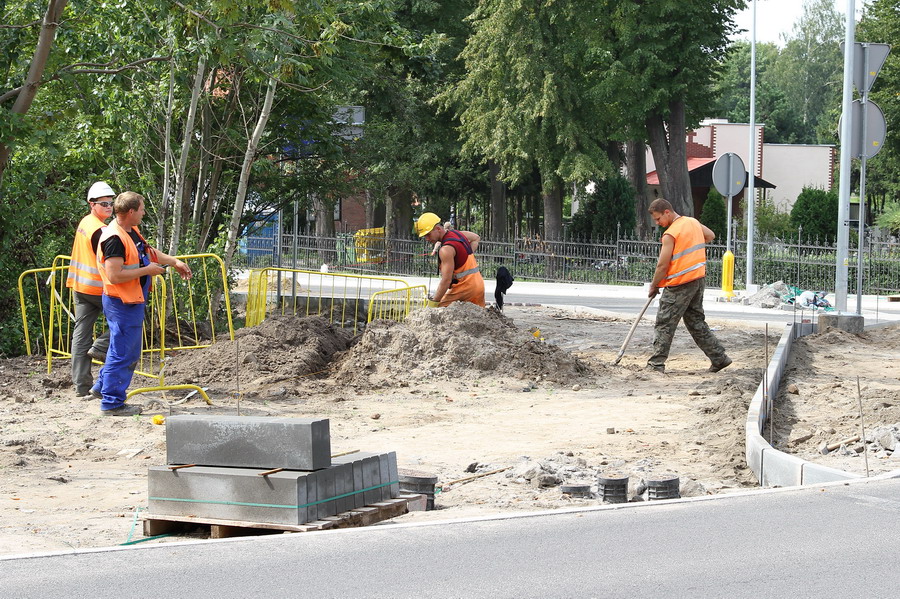 Przebudowa ulicy Chrobrego na ukoczeniu, fot. 4