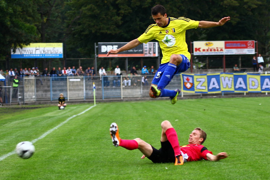 Mecz 8 kolejki I ligi: Olimpia Elbląg - Warta Poznań 0-2, fot. 37