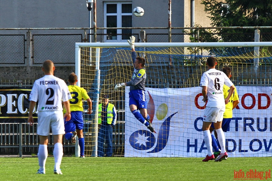 Mecz 10 kolejki I ligi: Olimpia Elblg - Sandecja Nowy Scz 0-0, fot. 4