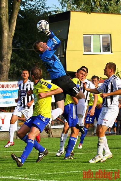 Mecz 10 kolejki I ligi: Olimpia Elbląg - Sandecja Nowy Sącz 0-0, fot. 8