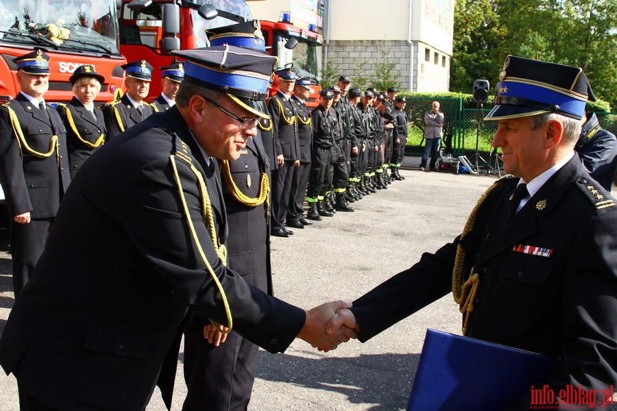 Przekazanie terenowego samochodu operacyjnego dla KM PSP w Elblągu, fot. 13
