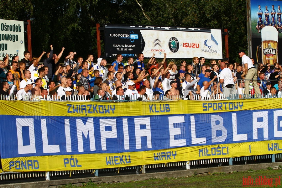 Mecz 1/16 finau Pucharu Polski: Olimpia Elblg - Arka Gdynia 0-0 k. 1-3, fot. 2