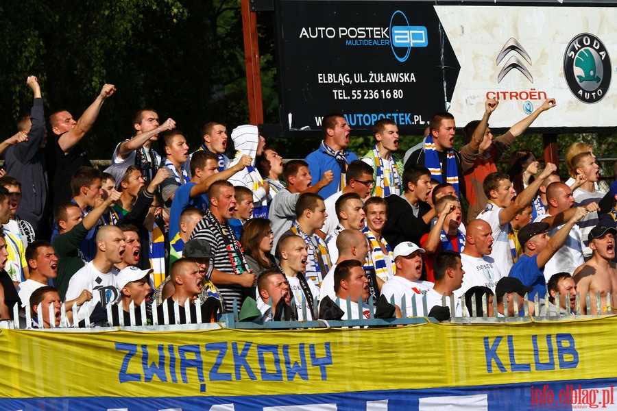 Mecz 1/16 finau Pucharu Polski: Olimpia Elblg - Arka Gdynia 0-0 k. 1-3, fot. 3