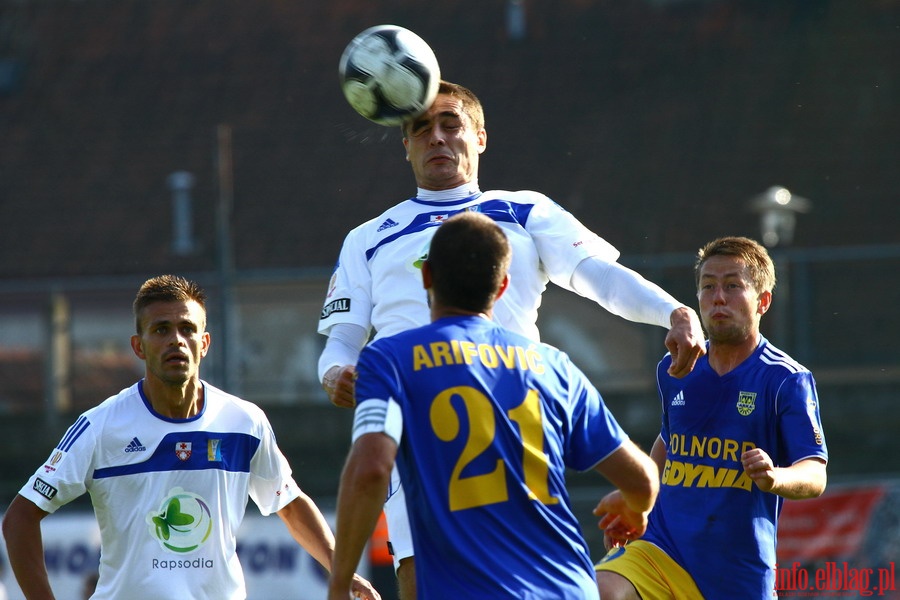 Mecz 1/16 finau Pucharu Polski: Olimpia Elblg - Arka Gdynia 0-0 k. 1-3, fot. 4