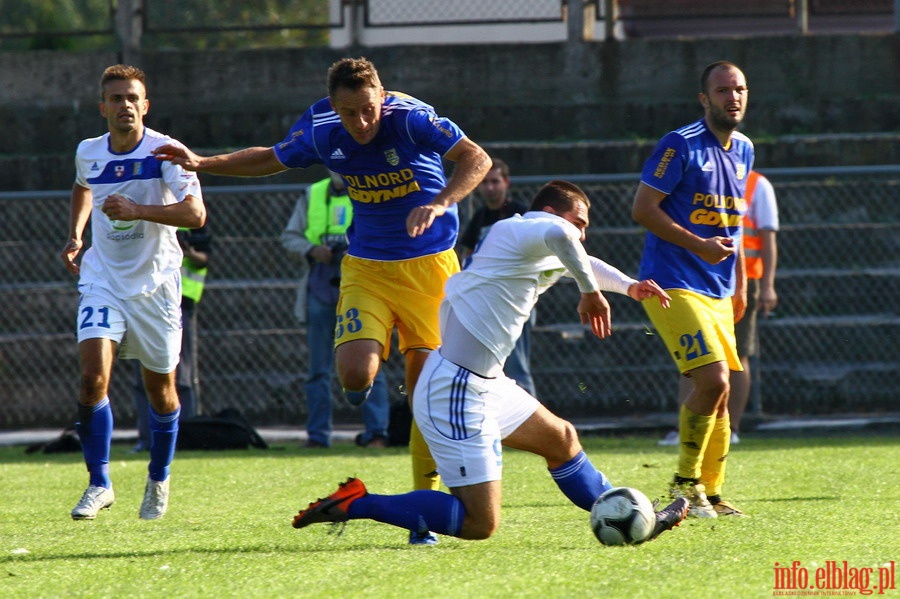 Mecz 1/16 finału Pucharu Polski: Olimpia Elbląg - Arka Gdynia 0-0 k. 1-3, fot. 11
