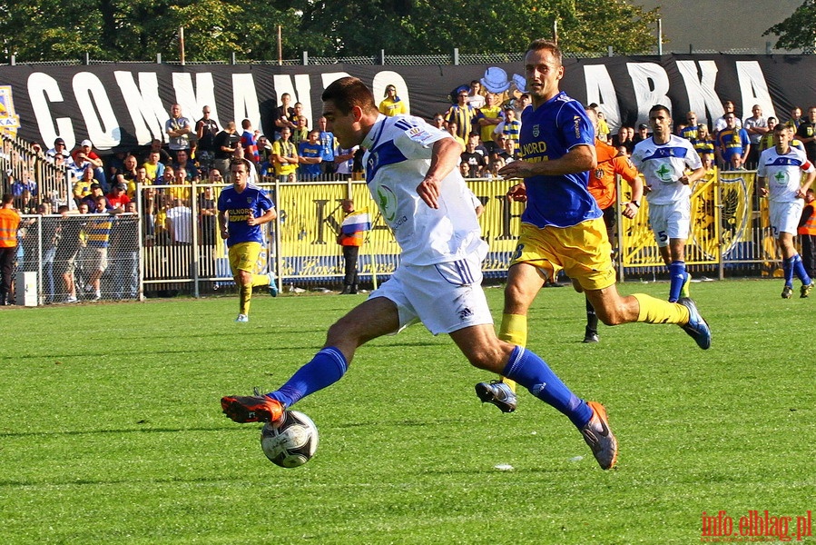 Mecz 1/16 finału Pucharu Polski: Olimpia Elbląg - Arka Gdynia 0-0 k. 1-3, fot. 24