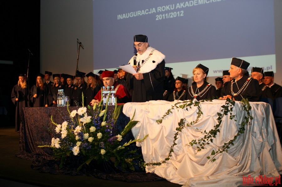 Inauguracja Roku Akademickiego 2011/2012 w PWSZ w Elblgu, fot. 1