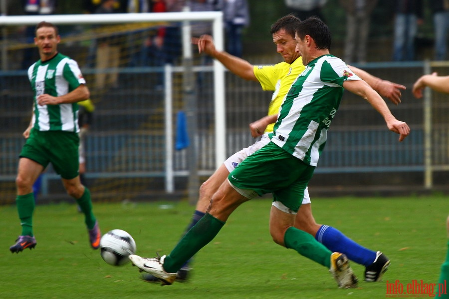 Mecz 13 kolejki I ligi: Olimpia Elblg - Olimpia Grudzidz 0-0, fot. 3