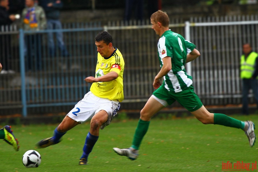 Mecz 13 kolejki I ligi: Olimpia Elblg - Olimpia Grudzidz 0-0, fot. 4