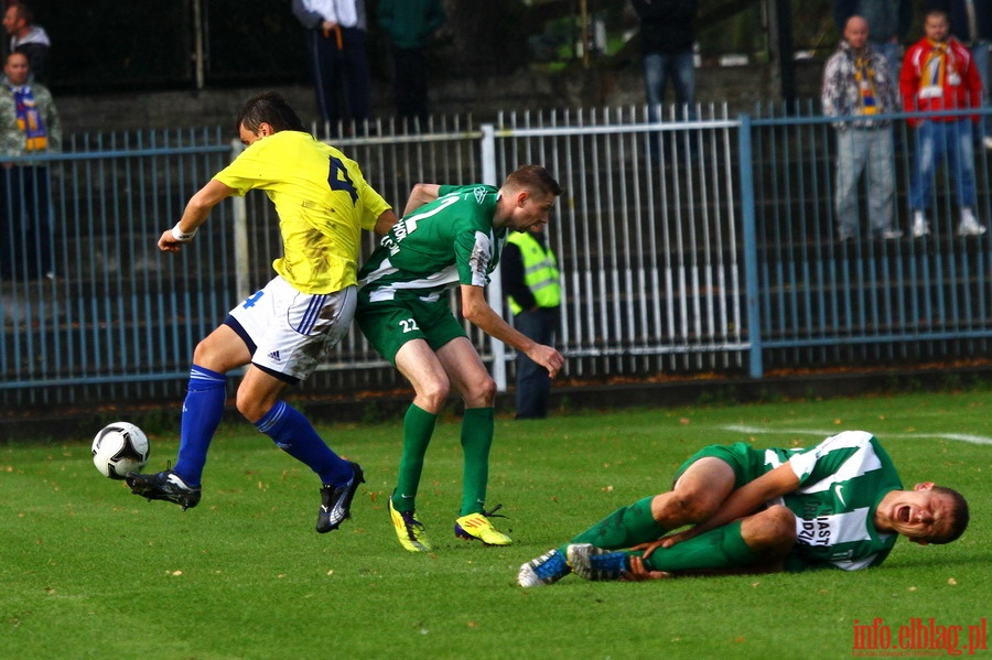 Mecz 13 kolejki I ligi: Olimpia Elblg - Olimpia Grudzidz 0-0, fot. 18