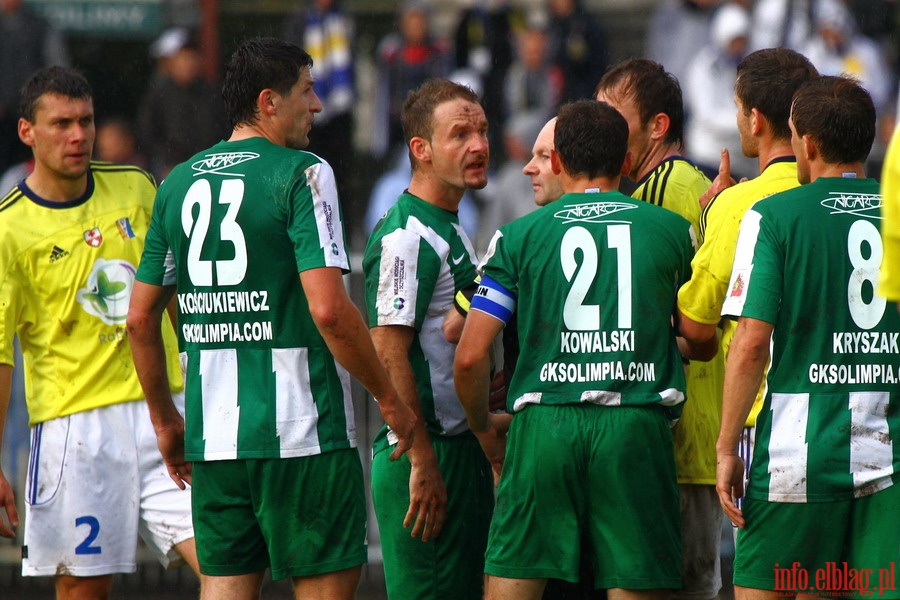 Mecz 13 kolejki I ligi: Olimpia Elblg - Olimpia Grudzidz 0-0, fot. 19