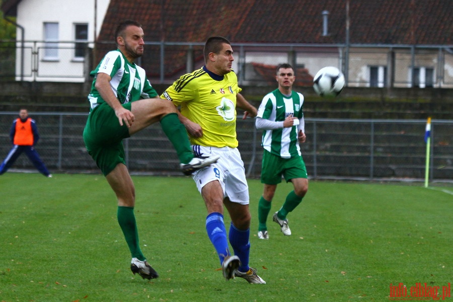 Mecz 13 kolejki I ligi: Olimpia Elblg - Olimpia Grudzidz 0-0, fot. 30