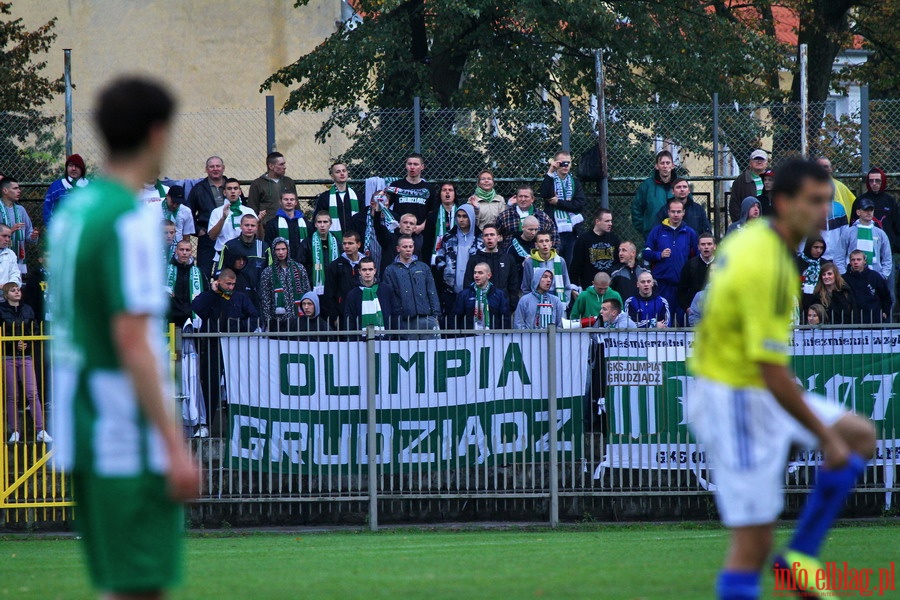 Mecz 13 kolejki I ligi: Olimpia Elblg - Olimpia Grudzidz 0-0, fot. 31