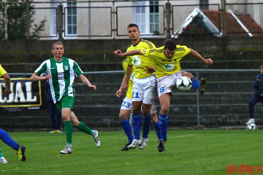 Mecz 13 kolejki I ligi: Olimpia Elblg - Olimpia Grudzidz 0-0, fot. 32