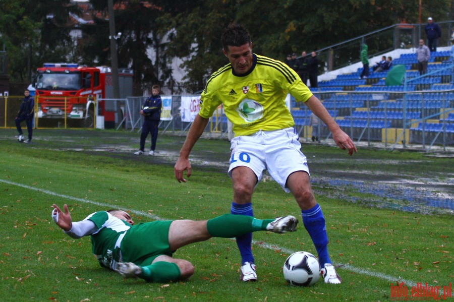 Mecz 13 kolejki I ligi: Olimpia Elblg - Olimpia Grudzidz 0-0, fot. 34