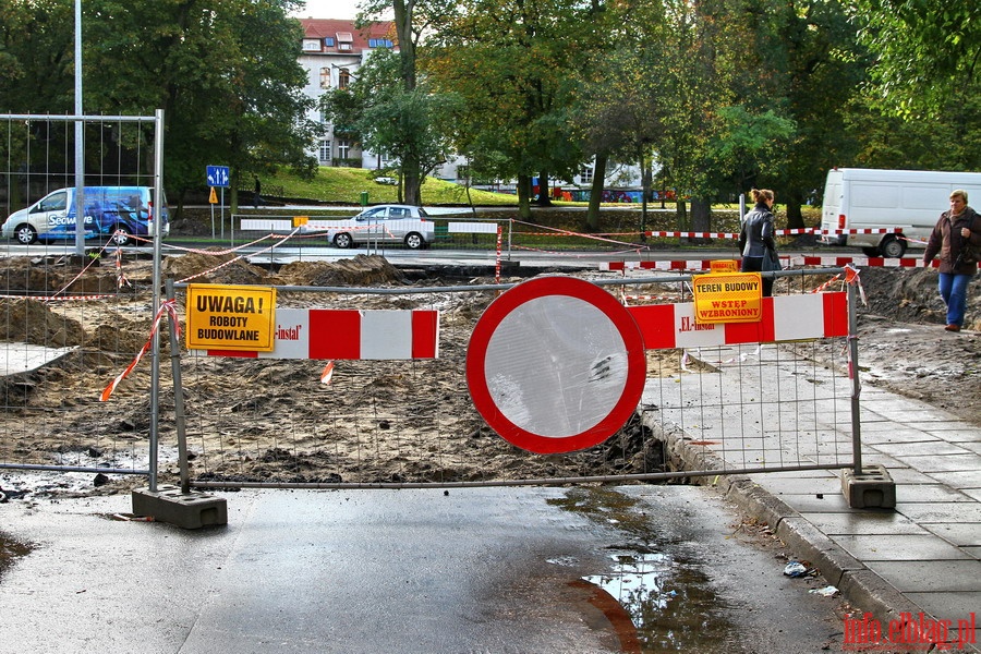 Rozbirka budynku przy ul. Ratuszowej 10 oraz przebudowa skrzyowania ulic 12 Lutego - Grota Roweckiego - Armii Krajowej, fot. 12