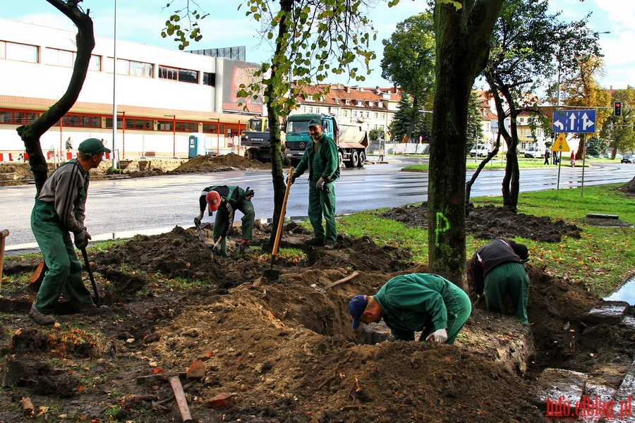 Rozbirka budynku przy ul. Ratuszowej 10 oraz przebudowa skrzyowania ulic 12 Lutego - Grota Roweckiego - Armii Krajowej, fot. 19