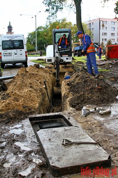 Rozbirka budynku przy ul. Ratuszowej 10 oraz przebudowa skrzyowania ulic 12 Lutego - Grota Roweckiego - Armii Krajowej, fot. 20