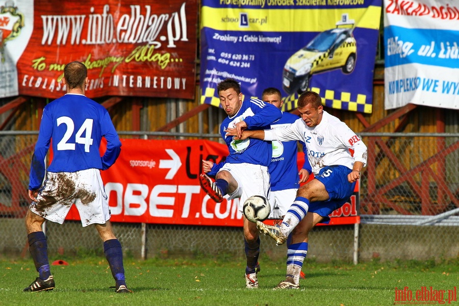 Mecz 15 kolejki I ligi: Olimpia Elblg - Flota winoujcie 1-3, fot. 1