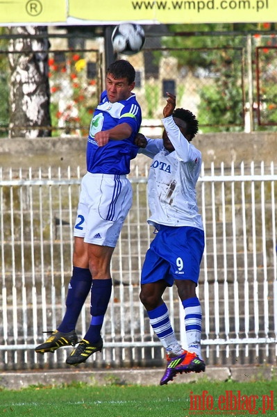 Mecz 15 kolejki I ligi: Olimpia Elblg - Flota winoujcie 1-3, fot. 2