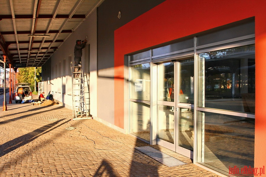 Przebudowa dworca PKP w Elblgu na ukoczeniu, fot. 22