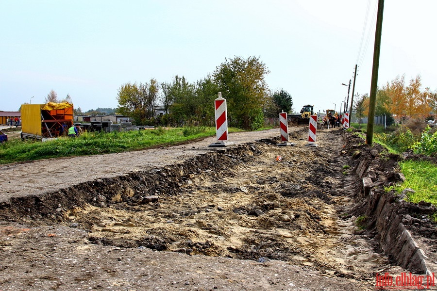 Budowa kanalizacji deszczowej w dzielnicy Zatorze, fot. 1