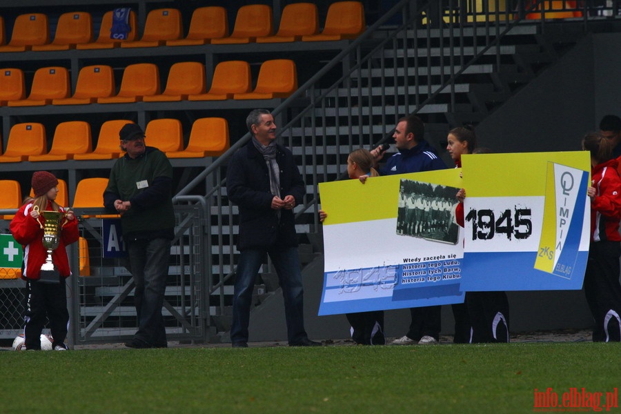 Mecz 17 kolejki I ligi: Olimpia Elblg - Kolejarz Stre 0-2, fot. 19