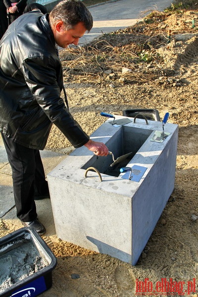 Wmurowanie kamienia wgielnego pod budow Bloku Operacyjnego Wojewdzkiego Szpitala Zespolonego w Elblgu, fot. 18