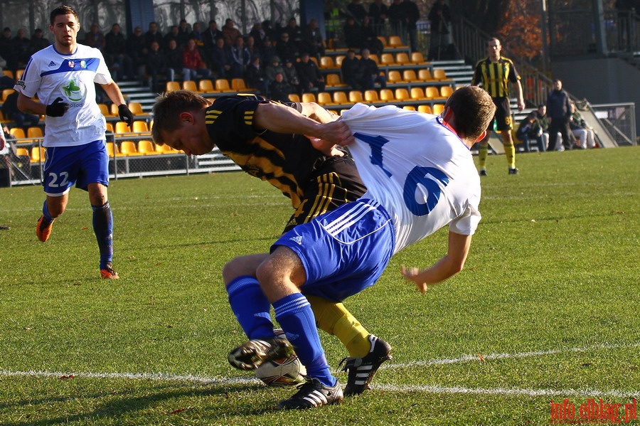 Mecz 19 kolejki I ligi: Olimpia Elblg - GKS Katowice 2-2, fot. 3