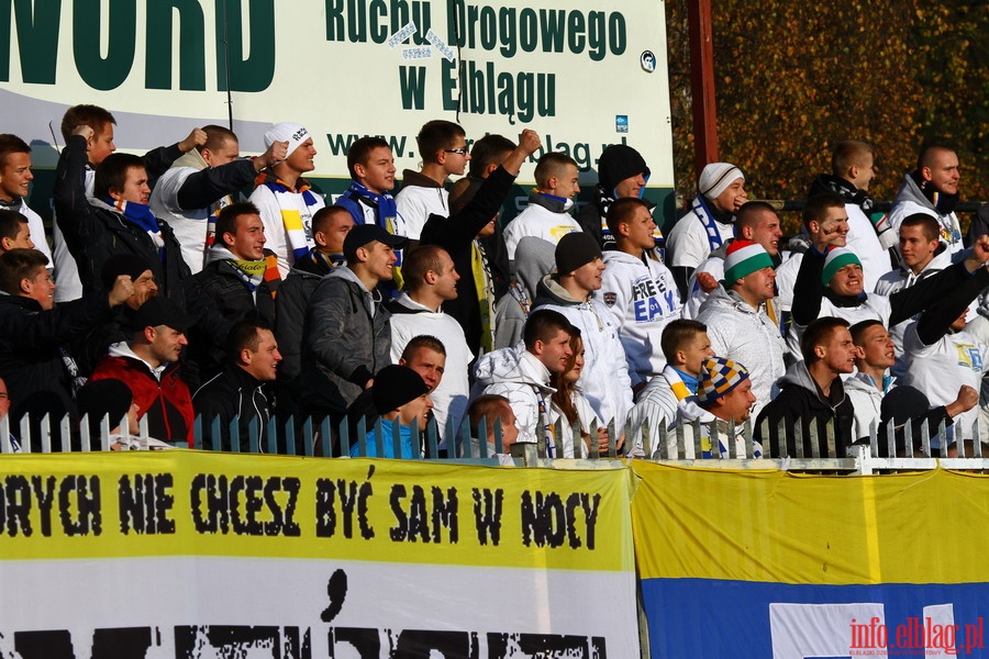 Mecz 19 kolejki I ligi: Olimpia Elblg - GKS Katowice 2-2, fot. 8