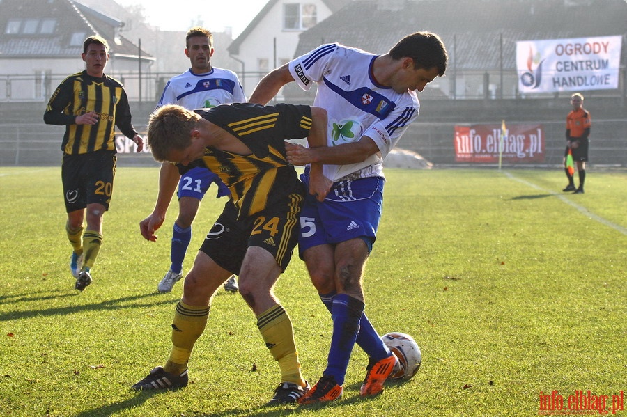 Mecz 19 kolejki I ligi: Olimpia Elblg - GKS Katowice 2-2, fot. 9