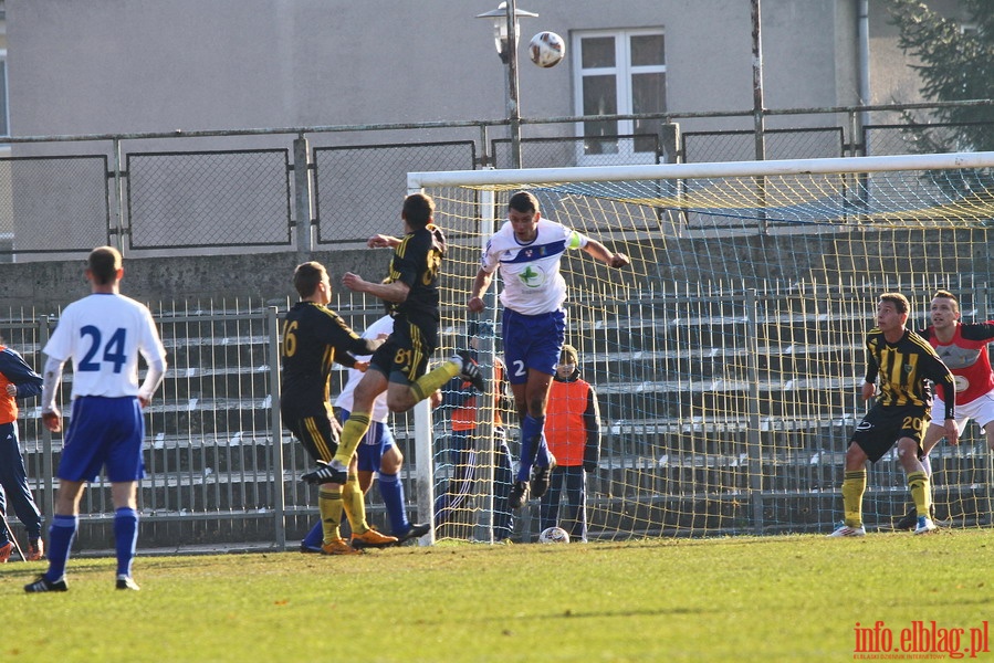 Mecz 19 kolejki I ligi: Olimpia Elblg - GKS Katowice 2-2, fot. 16