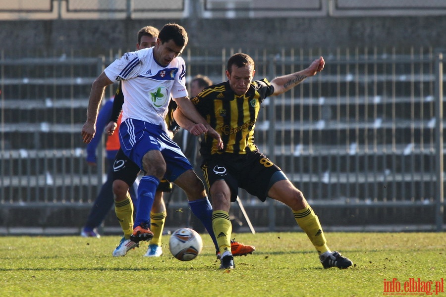 Mecz 19 kolejki I ligi: Olimpia Elblg - GKS Katowice 2-2, fot. 25