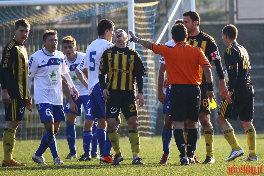 Mecz 19 kolejki I ligi: Olimpia Elblg - GKS Katowice 2-2, fot. 28