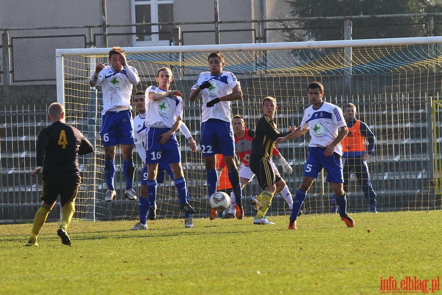 Mecz 19 kolejki I ligi: Olimpia Elblg - GKS Katowice 2-2, fot. 29