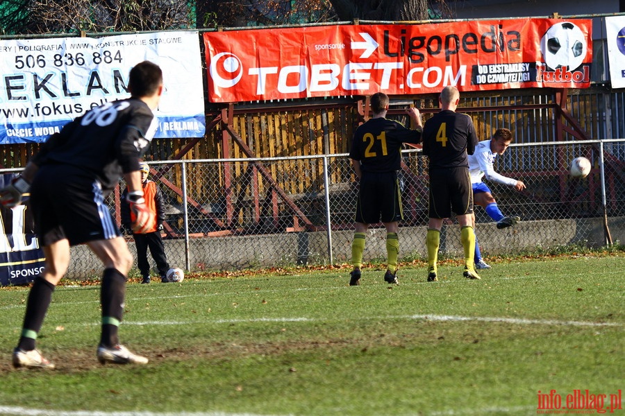 Mecz 19 kolejki I ligi: Olimpia Elbląg - GKS Katowice 2-2, fot. 31