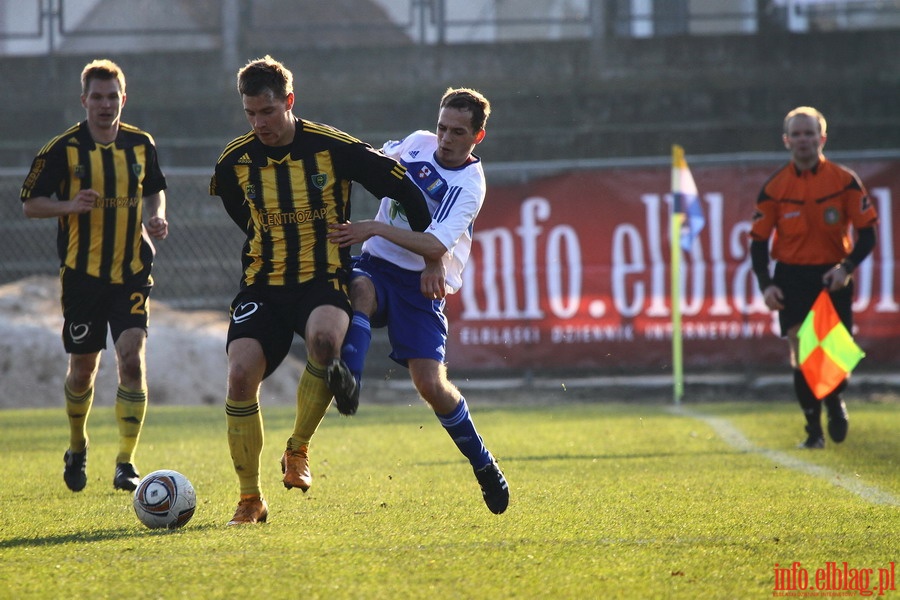 Mecz 19 kolejki I ligi: Olimpia Elblg - GKS Katowice 2-2, fot. 33