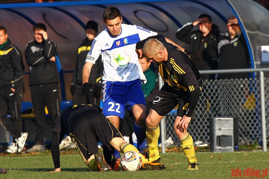 Mecz 19 kolejki I ligi: Olimpia Elblg - GKS Katowice 2-2, fot. 38