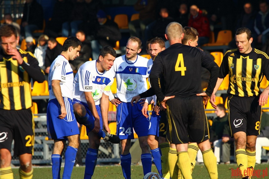 Mecz 19 kolejki I ligi: Olimpia Elblg - GKS Katowice 2-2, fot. 41