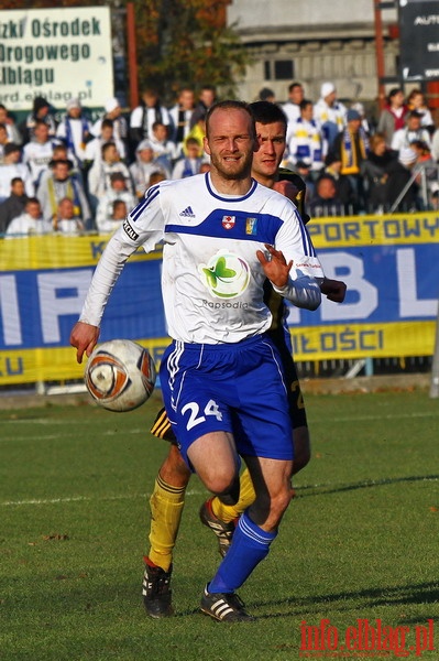 Mecz 19 kolejki I ligi: Olimpia Elblg - GKS Katowice 2-2, fot. 42