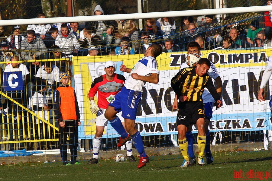 Mecz 19 kolejki I ligi: Olimpia Elblg - GKS Katowice 2-2, fot. 46