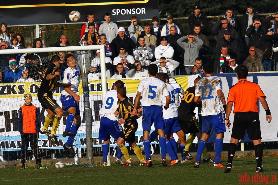 Mecz 19 kolejki I ligi: Olimpia Elblg - GKS Katowice 2-2, fot. 51