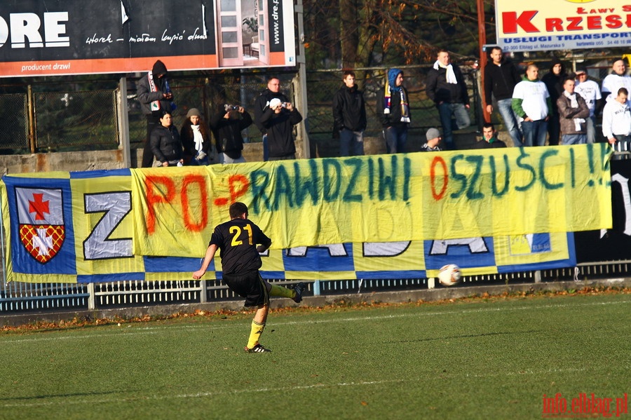 Mecz 19 kolejki I ligi: Olimpia Elblg - GKS Katowice 2-2, fot. 52