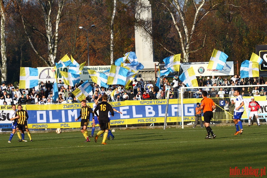 Mecz 19 kolejki I ligi: Olimpia Elbląg - GKS Katowice 2-2, fot. 56