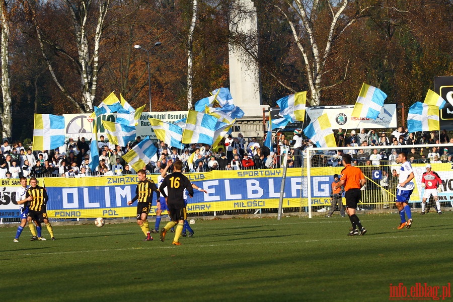 Mecz 19 kolejki I ligi: Olimpia Elblg - GKS Katowice 2-2, fot. 56