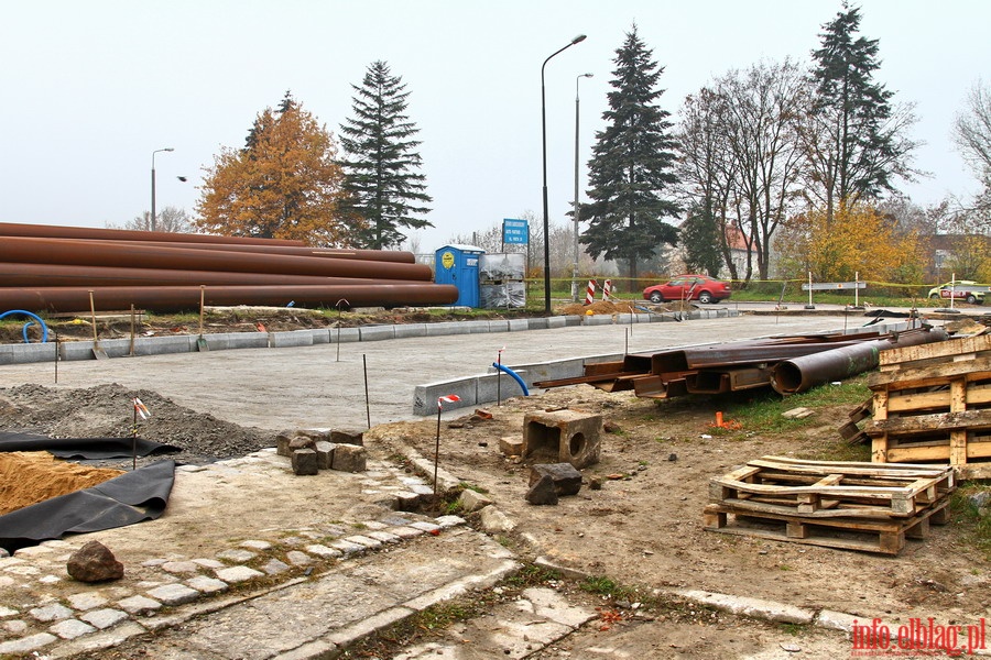 Budowa mostw zwodzonych na rzece Elblg, fot. 22