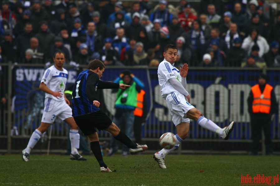 Mecz 20 kolejki I ligi: Olimpia Elblg - Zawisza Bydgoszcz 0-3, fot. 4